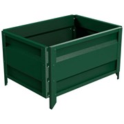 Готовая оцинкованная грядка на дачу Delta-Park GU