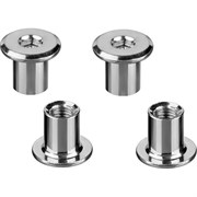 Оцинкованная глухая мебельная гайка эриксона Левша М6x12 4 шт.