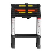 Телескопическая алюминиевая бытовая стремянка ROCKFORCE RF-UP200-2