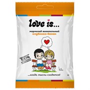 Мармелад жевательный LOVE IS "ЖуйМиксик" со вкусом клубника-банан, 20 г,