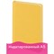 Ежедневник недатированный А5 (138x213 мм) BRAUBERG "Select", балакрон, 160 л., желтый, 111662 - фото 10999881