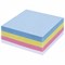 Блок для записей STAFF, проклеенный, куб 8х8 см, 350 листов, цветной, 120384 - фото 11009936