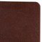 Ежедневник недатированный А5 138х213 мм BRAUBERG "Iguana" под кожу, 160 л., темно-коричневый, 125090 - фото 11011950