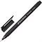 Ручка капиллярная (линер) BRAUBERG "Carbon", ЧЕРНАЯ, металлический наконечник, трехгранная, линия письма 0,4 мм, 141523 - фото 11020271