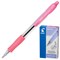 Ручка шариковая масляная автоматическая с грипом PILOT "Super Grip", СИНЯЯ, розовые детали, линия письма 0,32 мм, BPGP-10R-F - фото 11020990