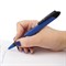 Ручка шариковая масляная автоматическая с грипом BRAUBERG "Booster", СИНЯЯ, трехгранная, узел 0,7 мм, линия письма 0,35 мм, 142483 - фото 11021977