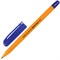 Ручка шариковая STAFF "EVERYDAY BP-247 Orange", СИНЯЯ, шестигранная, корпус оранжевый, линия письма 0,5 мм, 142661 - фото 11022265