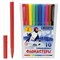 Фломастеры 10 ЦВЕТОВ CENTROPEN "Пингвины", смываемые, вентилируемый колпачок, 7790/10ET, 7 7790 1086 - фото 11028512