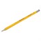 Карандаш чернографитный ЮНЛАНДИЯ, 1 шт., "Школьный", НВ, корпус желтый, с резинкой, 181588 - фото 11040121