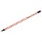 Карандаш чернографитный BRAUBERG "HEARTS", 1 шт., HB, с ластиком, корпус ассорти, 181762 - фото 11041213
