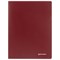 Папка 30 вкладышей BRAUBERG "Office", красная, 0,5 мм, 222630 - фото 11051896