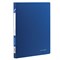 Папка с пластиковым скоросшивателем BRAUBERG "Office", синяя, до 100 листов, 0,5 мм, 222644 - фото 11051991