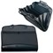 Папка-портфель пластиковая BRAUBERG А4+ (375х305х60 мм), 4 отделения, 2 кармана, на молнии, черный, 225169 - фото 11054615