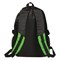 Рюкзак BRAUBERG HIGH SCHOOL универсальный, 3 отделения, "Лайм", черный/салатовый, 46х31х18 см, 225524 - фото 11055352