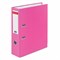 Папка-регистратор BRAUBERG с покрытием из ПВХ, 80 мм, с уголком, розовая (удвоенный срок службы), 227195 - фото 11058557
