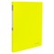 Папка с металлическим скоросшивателем и внутренним карманом BRAUBERG "Neon", 16 мм, желтая, до 100 листов, 0,7 мм, 227465 - фото 11059520