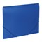 Папка на резинках BRAUBERG "Office", синяя, до 300 листов, 500 мкм, 227712 - фото 11060311