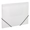 Папка на резинках BRAUBERG "Office", белая, до 300 листов, 500 мкм, 228080 - фото 11061587