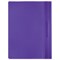 Скоросшиватель пластиковый STAFF, А4, 100/120 мкм, фиолетовый, 229237 - фото 11066588