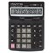 Калькулятор настольный STAFF STF-2512 (170х125 мм), 12 разрядов, двойное питание, 250136 - фото 11080221