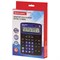 Калькулятор настольный BRAUBERG EXTRA-12-BKBU (206x155 мм), 12 разрядов, двойное питание, ЧЕРНО-СИНИЙ, 250472 - фото 11081015