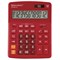 Калькулятор настольный BRAUBERG EXTRA-12-WR (206x155 мм), 12 разрядов, двойное питание, БОРДОВЫЙ, 250484 - фото 11081151