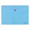 Папка-конверт с кнопкой BRAUBERG "Pastel", А4, до 100 листов, непрозрачная, аквамарин, 0,18 мм, 270474 - фото 11083029