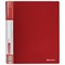 Папка на 4 кольцах, ширина 25 мм, BRAUBERG EXTRA, до 170 листов, КРАСНАЯ, 0,7 мм, 270545 - фото 11083136