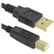 Кабель USB 2.0 AM-BM, 3 м, DEFENDER, 2 фильтра, для подключения принтеров, МФУ и периферии, 87431 - фото 11106039
