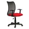 Кресло BRABIX "Spring MG-307", с подлокотниками, комбинированное красное/черное TW, 531405 - фото 11112111