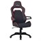 Кресло компьютерное BRABIX "Nitro GM-001", ткань, экокожа, черное, вставки красные, 531816 - фото 11113221