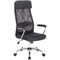 Кресло офисное BRABIX "Flight EX-540", хром, ткань, сетка, черное, 531847 - фото 11113704
