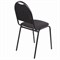 Стул для посетителей РС00Л, черный каркас, ткань черная - фото 11114014