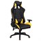 Кресло компьютерное BRABIX "GT Master GM-110", две подушки, экокожа, черное/желтое, 531927 - фото 11114219
