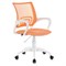 Кресло BRABIX "Fly MG-396W", с подлокотниками, пластик белый, сетка, оранжевое с рисунком "Giraffe", 532402, MG-396W_532402 - фото 11116289
