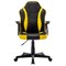 Кресло компьютерное BRABIX "Shark GM-203", экокожа, черное/желтое, 532514 - фото 11117213