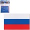 Флаг России, 70х105 см, карман под древко, упаковка с европодвесом, 550018 - фото 11117528