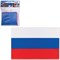 Флаг России, 90х135 см, карман под древко, упаковка с европодвесом, 550021 - фото 11117530