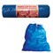 Мешки для мусора 60 л, завязки, синие, в рулоне 10 шт., ПВД, 30 мкм, 70х60 см, прочные, КОНЦЕПЦИЯ БЫТА VITALUX, 503 - фото 11125297