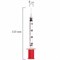 Шприц инсулиновый SFM, 1 мл, КОМПЛЕКТ 10 шт., в пакете, U-40 игла несъемная 0,33х12,7 мм - 29G, 534251 - фото 11136223