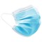Маска медицинская одноразовая, КОМПЛЕКТ 100 шт., короб, 3-х слойный фильтр СМС, голубая, ГЕКСА - фото 11136703