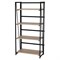 Стеллаж на металлокаркасе BRABIX "LOFT SH-001", 600х300х1250 мм, складной, цвет дуб натуральный, 641230 - фото 11137691