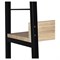 Стеллаж на металлокаркасе BRABIX "LOFT SH-003", 600х350х1500 мм, 5 полок, цвет дуб натуральный, 641236 - фото 11137762