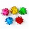 Помпоны для творчества, блестящие, 5 цветов, 15 мм, 50 шт., ОСТРОВ СОКРОВИЩ, 661427 - фото 11139624