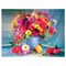 Картина стразами (алмазная мозаика) 40х50 см, ОСТРОВ СОКРОВИЩ "Цветы", без подрамника, 662415 - фото 11142793