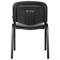 Стул для персонала и посетителей BRABIX "Iso CF-005", черный каркас, кожзам черный, 531977 - фото 11157319