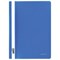 Скоросшиватель пластиковый BRAUBERG, А4, 130/180 мкм, голубой, 220386 - фото 11159201