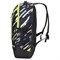 Рюкзак STAFF STRIKE универсальный, 3 кармана, черно-салатовый, 45х27х12 см, 270783 - фото 11183921