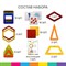 Магнитный конструктор BIG MAGNETIC BLOCKS-42, 42 детали, BRAUBERG KIDS, 663846 - фото 11189441