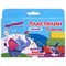 Пластилин мягкий ЮНЛАНДИЯ "ЮНЫЙ ВОЛШЕБНИК", 12 цветов 180 г, СО СТЕКОМ, ВЫСШЕЕ КАЧЕСТВО, европодвес, 106439 - фото 11193135